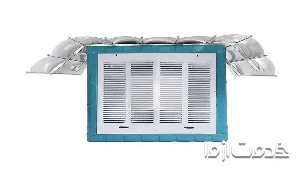 سایبان کولر آبی مدل چنار